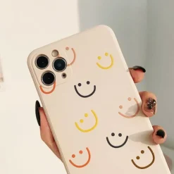 Iphone Cases*Boogzel Clothing Colorful Smiley Faces iPhone Case
