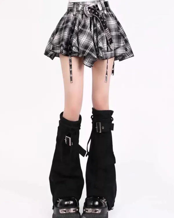 Skirts*Boogzel Clothing Come As You Are Plaid Skirt