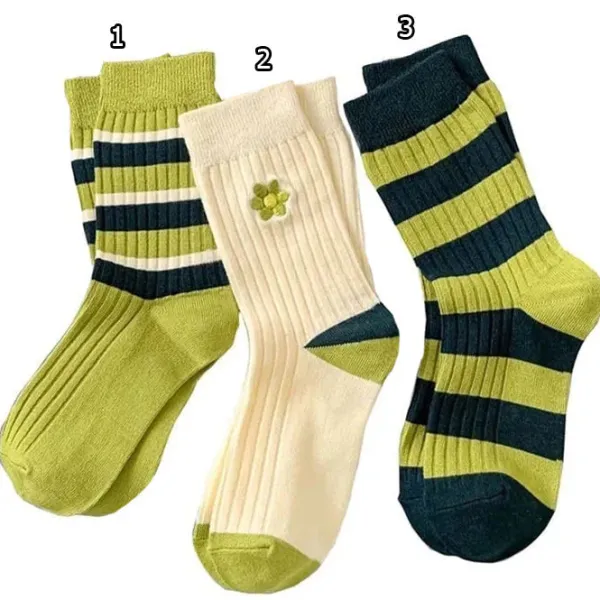 Socks*Boogzel Clothing Come As You Are Striped Pack Socks
