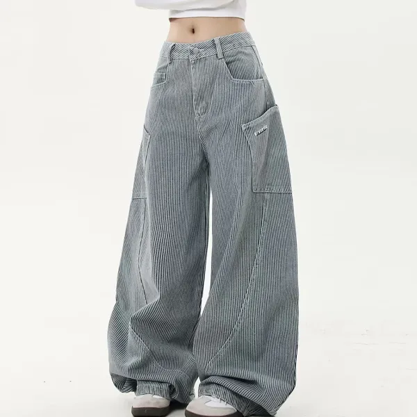 Pants & Trousers*Boogzel Clothing Cool Best In Class Wide Leg Cargo Pants Grey
