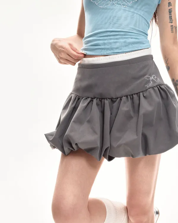 Skirts*Boogzel Clothing Coquette Aesthetic Balloon Mini Skirt