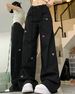Pants & Trousers*Boogzel Clothing Coquette Aesthetic Bow Pants