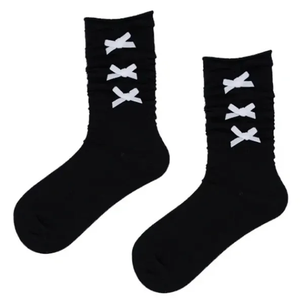 Socks*Boogzel Clothing Coquette Aesthetic Bows Socks