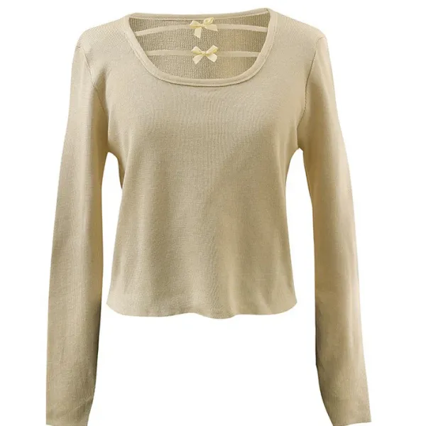Long Sleeve Tops*Boogzel Clothing Coquette Aesthetic Long Sleeve Top