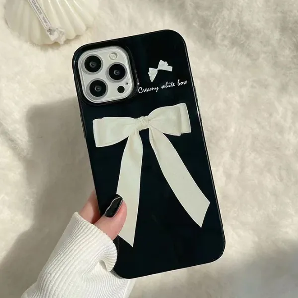 Iphone Cases*Boogzel Clothing Coquette Bow iPhone Case Black