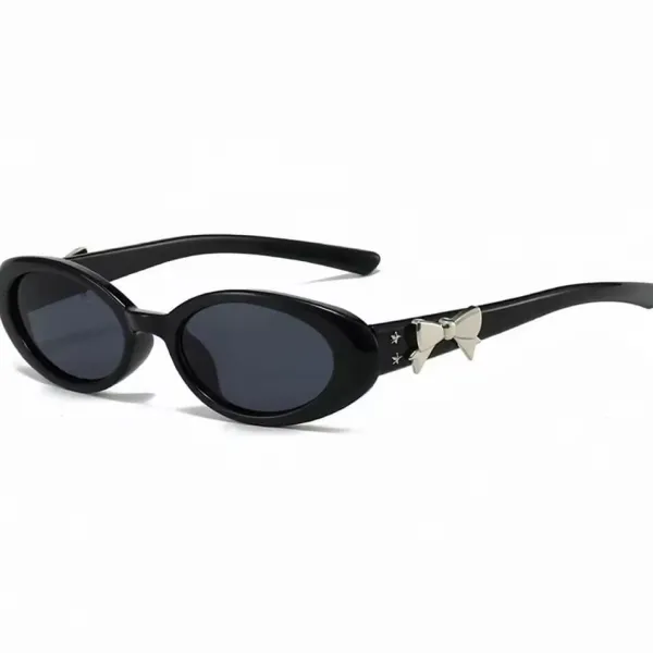 Sunglasses*Boogzel Clothing Coquette Bow Oval Sunnies