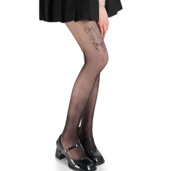Other*Boogzel Clothing Coquette Bow Tattoo Tights