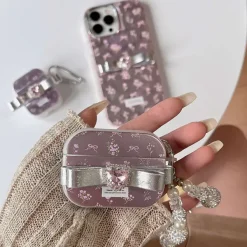 Iphone Cases*Boogzel Clothing Coquette Bowknot Airpods Case Pink