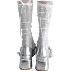 Socks*Boogzel Clothing Coquette Girl Ribbon Bow Socks