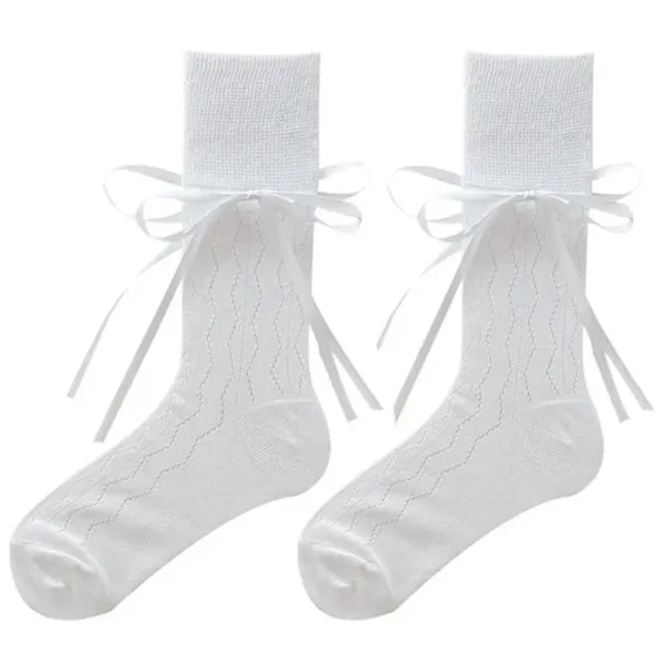 Socks*Boogzel Clothing Coquette Socks With Bows