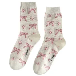 Socks*Boogzel Clothing Coquette Style Bow Socks