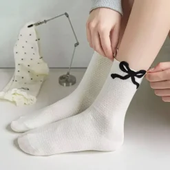Socks*Boogzel Clothing Coquette Style Bow Socks