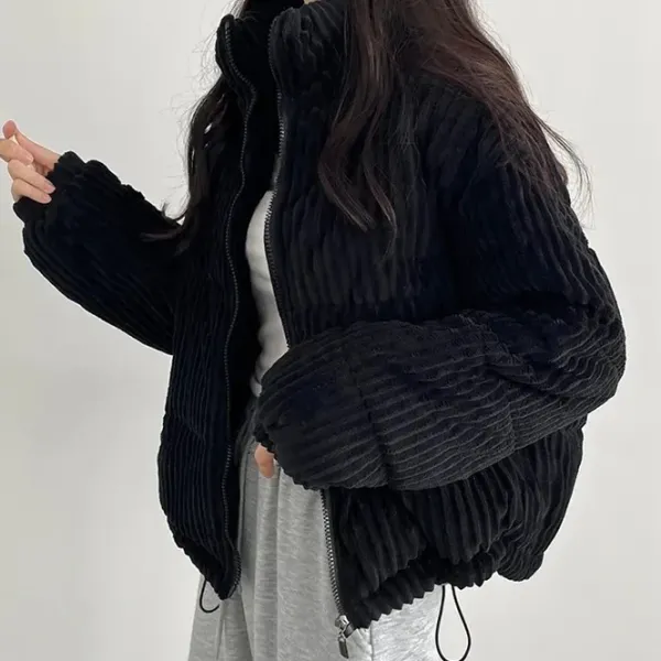 Coats & Jackets*Boogzel Clothing Corduroy Puffer Jacket