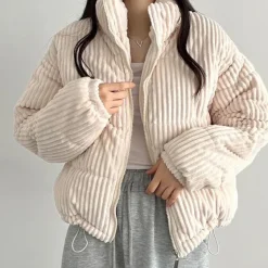 Coats & Jackets*Boogzel Clothing Corduroy Puffer Jacket