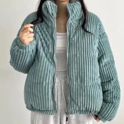 Coats & Jackets*Boogzel Clothing Corduroy Puffer Jacket