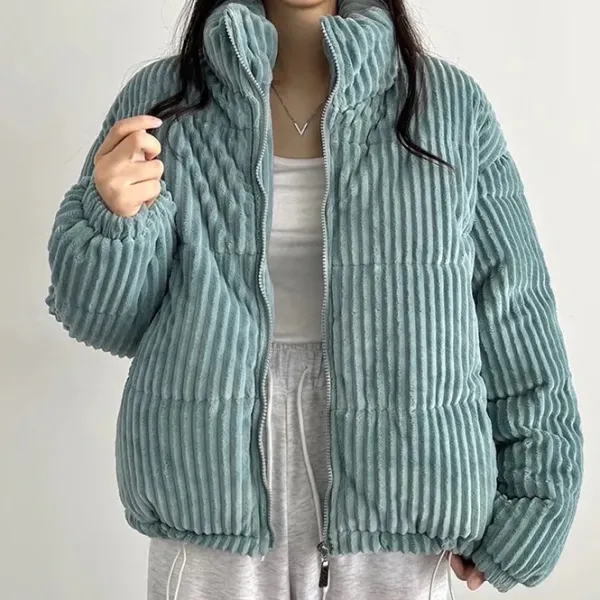Coats & Jackets*Boogzel Clothing Corduroy Puffer Jacket