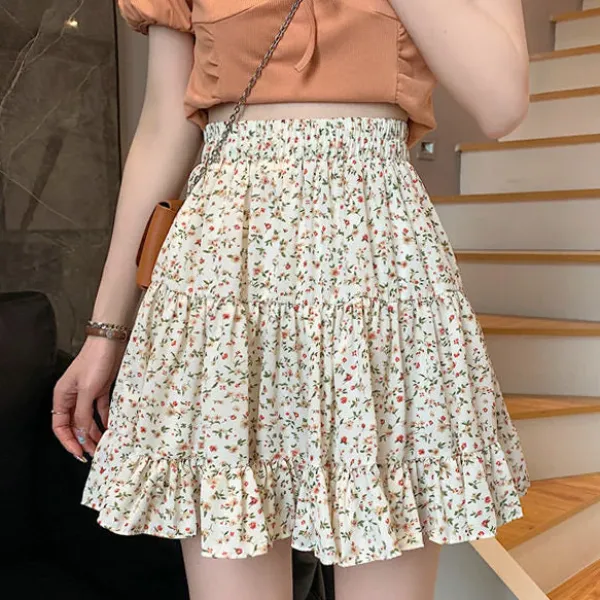 Skirts*Boogzel Clothing Cottage Calling Floral Skirt