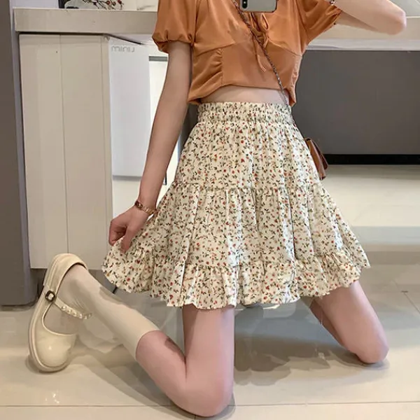 Skirts*Boogzel Clothing Cottage Calling Floral Skirt
