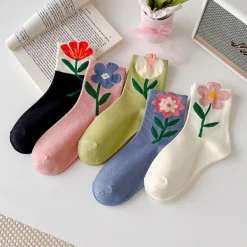 Socks*Boogzel Clothing Cottage Dreams Floral Socks