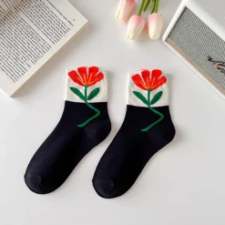 Socks*Boogzel Clothing Cottage Dreams Floral Socks