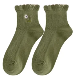 Socks*Boogzel Clothing Cottage Flower Embroidery Socks