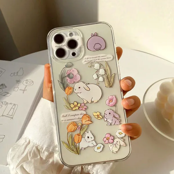 Iphone Cases*Boogzel Clothing Cottagecore Bunny iPhone Case