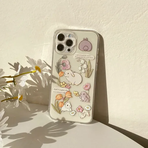 Iphone Cases*Boogzel Clothing Cottagecore Bunny iPhone Case