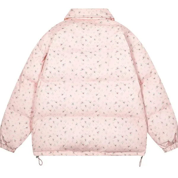 Coats & Jackets*Boogzel Clothing Cottagecore Cream Floral Padded Jacket