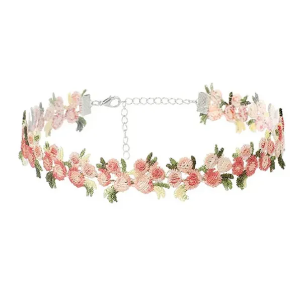 Necklaces & Chokers*Boogzel Clothing Cottagecore Crochet Flower Choker