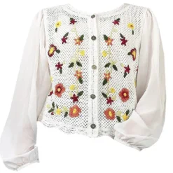 Knit Cardigans*Boogzel Clothing Cottagecore Floral Cardigan