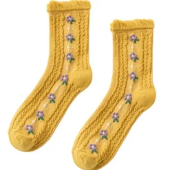 Socks*Boogzel Clothing Cottagecore Floral Socks