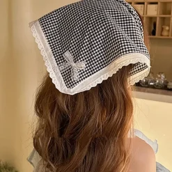 Other|Hats*Boogzel Clothing Cottagecore Gingham Headscarf