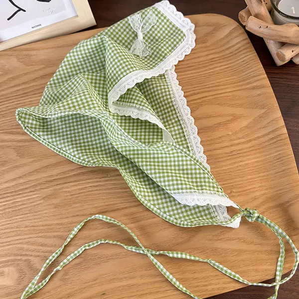 Other|Hats*Boogzel Clothing Cottagecore Gingham Headscarf