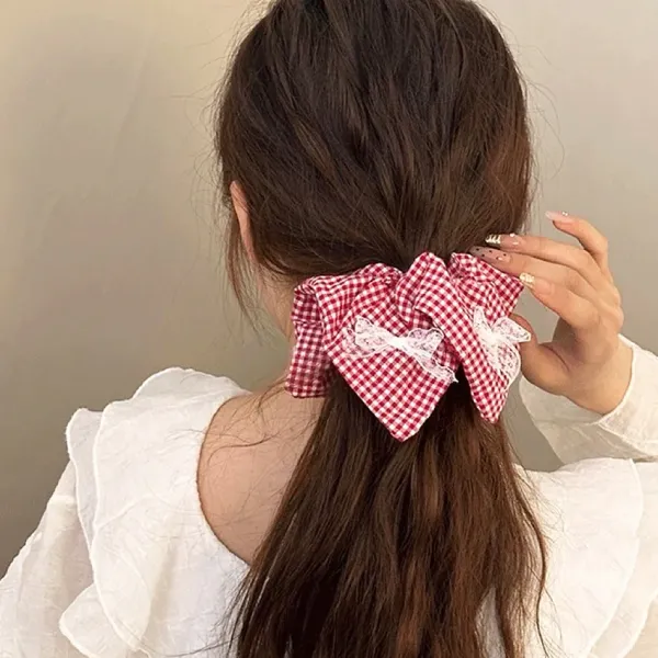 Hair Accessories*Boogzel Clothing Cottagecore Gingham Scrunchie