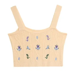 Crop Tops*Boogzel Clothing Cottagecore Knit Tank Top