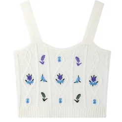 Crop Tops*Boogzel Clothing Cottagecore Knit Tank Top