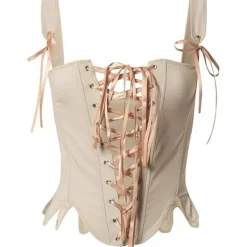 Corset Tops*Boogzel Clothing Cottagecore Lace-Up Corset Top