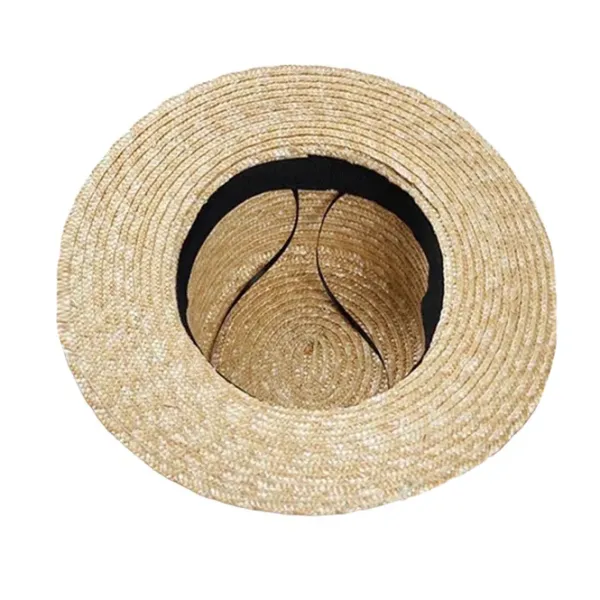 Hats*Boogzel Clothing Cottagecore Straw Hat Beige