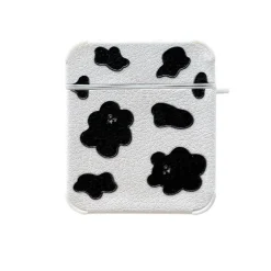 Iphone Cases*Boogzel Clothing Cow Pattern AirPods Case Black/white