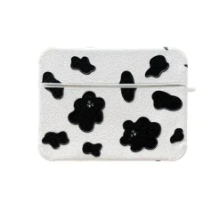 Iphone Cases*Boogzel Clothing Cow Pattern AirPods Case Black/white