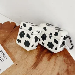 Iphone Cases*Boogzel Clothing Cow Pattern AirPods Case Black/white