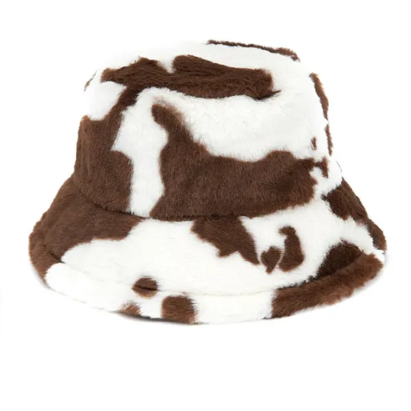 Hats*Boogzel Clothing Cow Print Bucket Hat