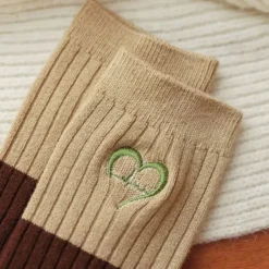 Socks*Boogzel Clothing Cozy Brown 4 Pack Socks