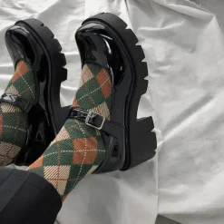 Socks*Boogzel Clothing Cozy Days Argyle Socks