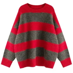 Sweaters*Boogzel Clothing Cozy Days Striped Sweater