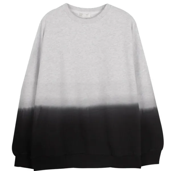 Mens|Sweatshirts*Boogzel Clothing Cozy Up Gradient Sweatshirt Grey
