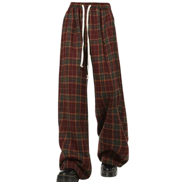 Pants & Trousers*Boogzel Clothing Cozy Up Plaid Pants Multi