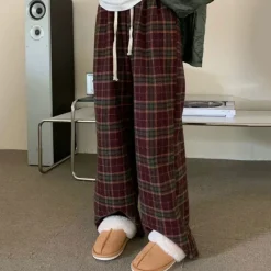 Pants & Trousers*Boogzel Clothing Cozy Up Plaid Pants Multi