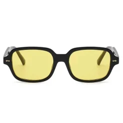 Sunglasses*Boogzel Clothing Crime Time Yellow Lens Sunglasses Yellow/black