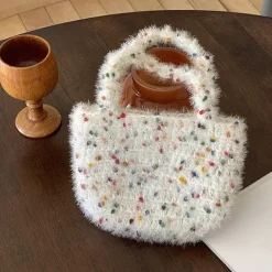 Bags & Purses*Boogzel Clothing Crochet Mini Bag White